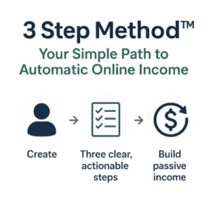 3 Step Method™ – Your Simple Path to Automatic Online Income