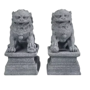 Biowaves Prosperity Stone Lions™ – Ancient Feng Shui Wealth Guardians for Modern Success
