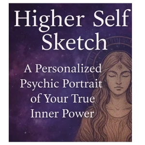 Higher Self Sketch: A Personalized Psychic Portrait of Your True Inner Power