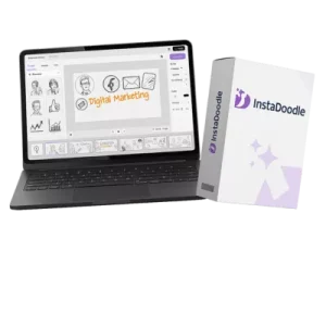 InstaDoodle AI – Create Stunning Whiteboard Videos in 3 Clicks